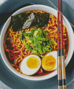 Ramen Food Diamond Painting