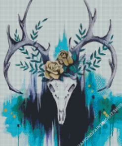 Deer Skull Diamond Painting