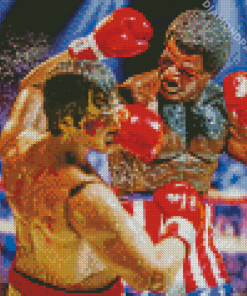 Rocky Balboa vs Apollo That Show Diamond Painting