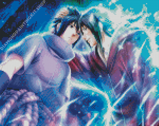 Sasuke And Itachi Characters Diamond Painting