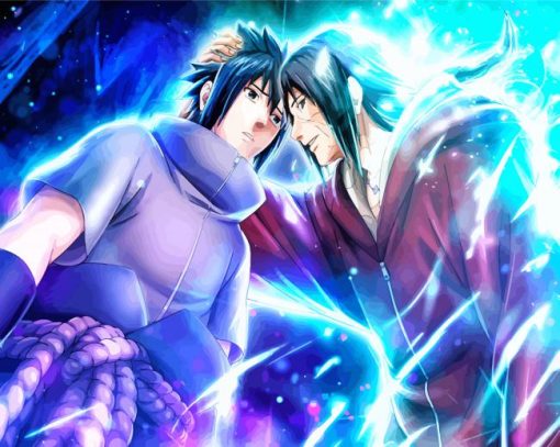 Sasuke And Itachi Characters Diamond Painting