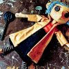 Scary Coraline Doll Diamond Painting