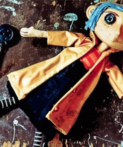 Scary Coraline Doll Diamond Painting