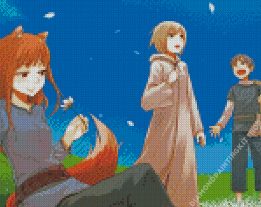 Spice And Wolf Anime Diamond Painting