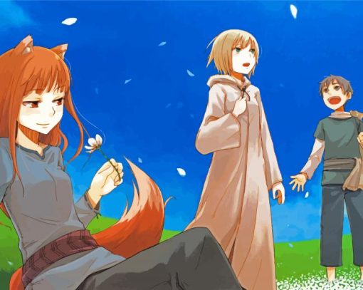 Spice And Wolf Anime Diamond Painting