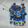 St Louis Hockey Team Diamond Painting