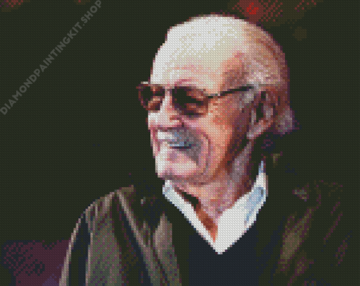 Stan Lee Diamond Painting