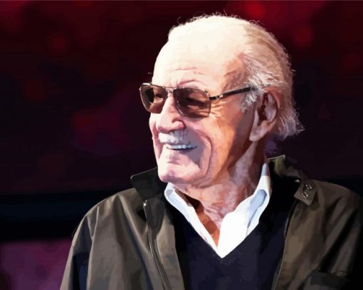 Stan Lee Diamond Painting