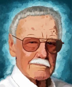 Stan Lee Art Portrait Diamond Painting