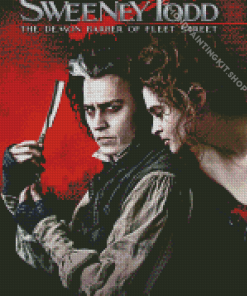 Sweeney Todd Poster Diamond Painting