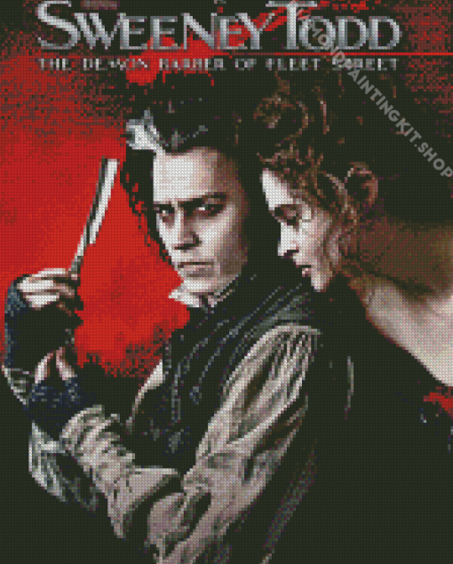 Sweeney Todd Poster Diamond Painting