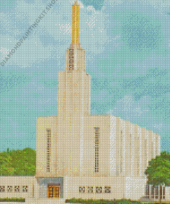 Swiss Temple Art Diamond Painting