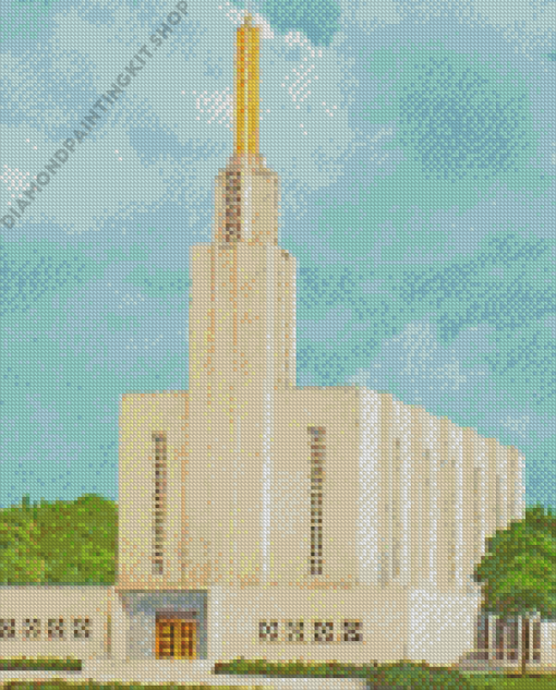 Swiss Temple Art Diamond Painting