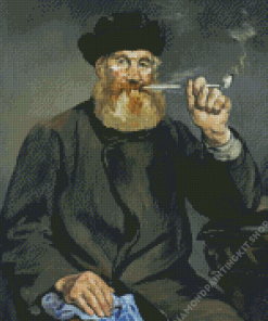 The Smoker Diamond Painting