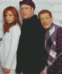 The King Of Queens Actors Diamond Painting