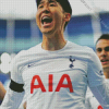 The South Korean Footballer Son Heung Min Diamond Painting