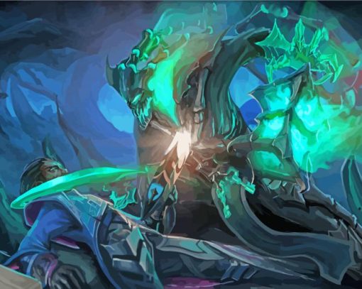 Thresh Character Diamond Painting