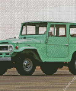 Toyota Landcruiser Car Diamond Painting