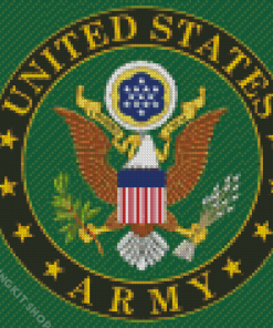 United States Army Logo Diamond Painting