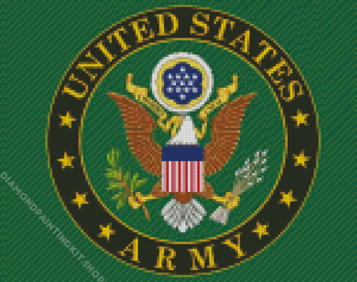 United States Army Logo Diamond Painting