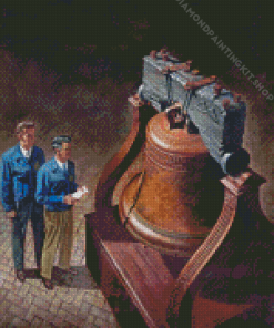 Vintage Liberty Bell Diamond Painting