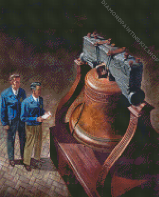 Vintage Liberty Bell Diamond Painting