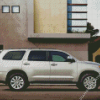 Grey Sequoia Toyota Diamond Painting