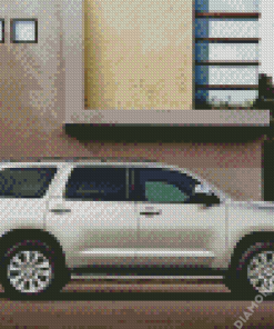 Grey Sequoia Toyota Diamond Painting