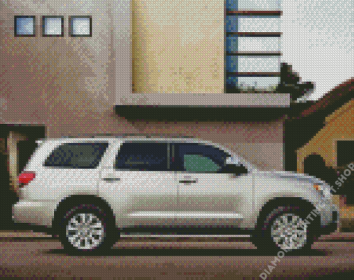 Grey Sequoia Toyota Diamond Painting