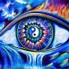 Yin Yang Third Eye Diamond Painting