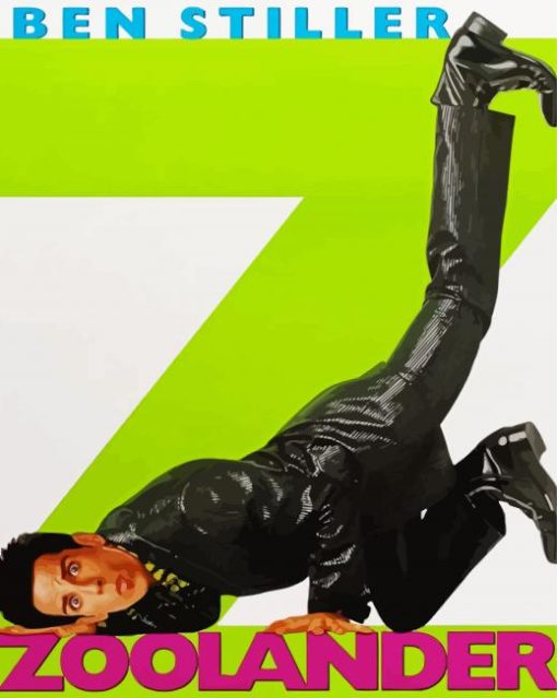 Zoolander Film Poster Diamond Painting