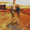 A Boy And His Dog Movie Poster Diamond Painting