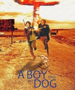 A Boy And His Dog Movie Poster Diamond Painting