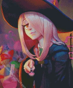 Aesthetic Little Witch Academia Diamond Painting