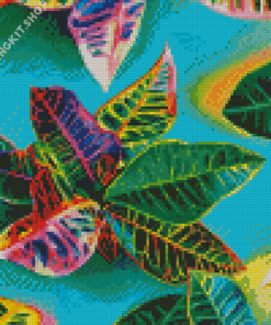 Abstract Plants Art Diamond Painting