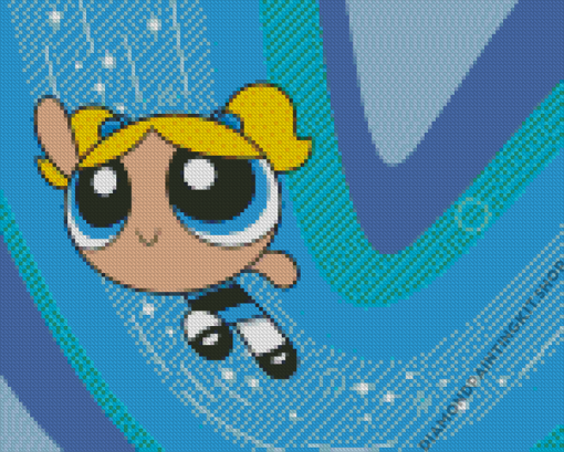 Aesthetic Powerpuff Girls Bubbles Diamond Painting