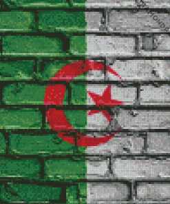 Algerian Flag Diamond Painting