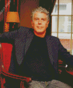 Anthony Bourdain Diamond Painting