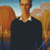 Arnold Comes Grant Wood Diamond Painting