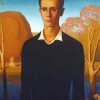 Arnold Comes Grant Wood Diamond Painting