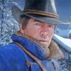 Arthur Morgan Game Character Diamond Painting