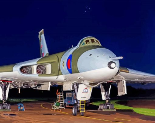 Avro Vulcan Diamond Painting