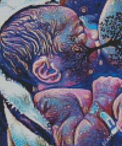 Baby Breastfeeding Diamond Painting