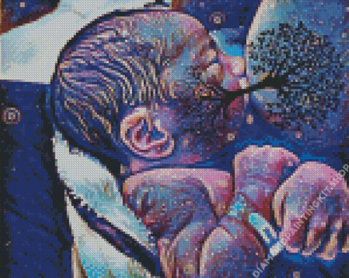 Baby Breastfeeding Diamond Painting