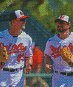 Baltimore Orioles Players Diamond Painting