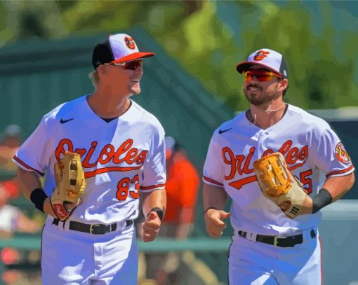 Baltimore Orioles Players Diamond Painting