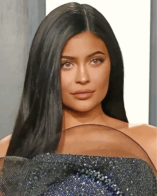 Beautiful Kylie Jenner Diamond Painting