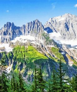 Beautiful North Cascades National Park Diamond Painting