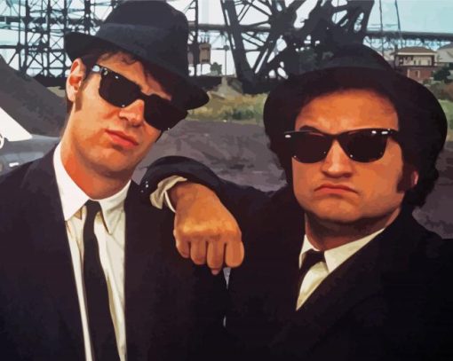 Belushi Brothers Diamond Painting