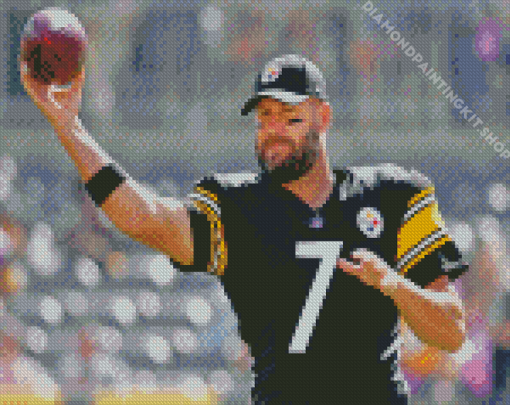 Ben Roethlisberger American Football Player Diamond Painting